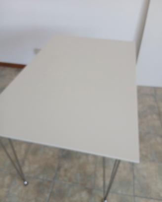 TAVOLO BIANCO 120X76 H.71