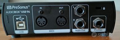 Scheda Audio Presonus AudioBox USB 96