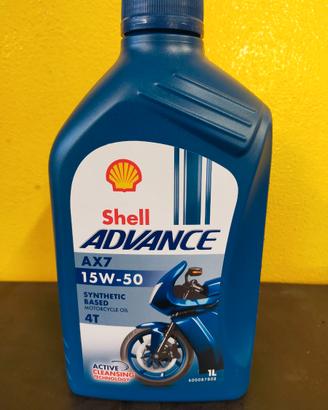 Olio SHELL ADVANCE AX7 15w50