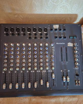 Montarbo XD12, mixer analogico 12 canali