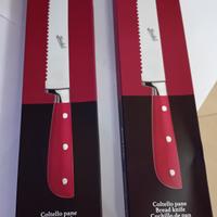 2 confezioni coltello paneBERKEL 20cm.NuoviScatola