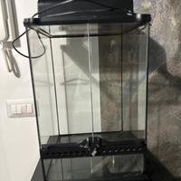 TERRARIUM EXOTERRA 30*30*45 come nuovo + nebulizza
