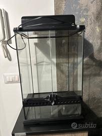 TERRARIUM EXOTERRA 30*30*45 come nuovo + nebulizza