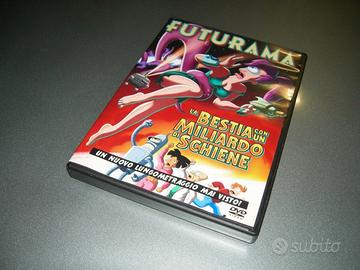 DVD-FUTURAMA LA BESTIA CON UN MILIARDO DI SCHIENE