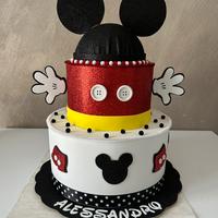 Torta  gomma eva mickey