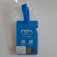 Etichetta valigia bagaglio Ita airways