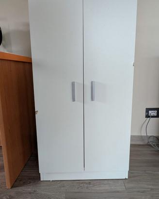 👞 Scarpiera Bianca 2 Ante 55x36x108 cm – Difetti