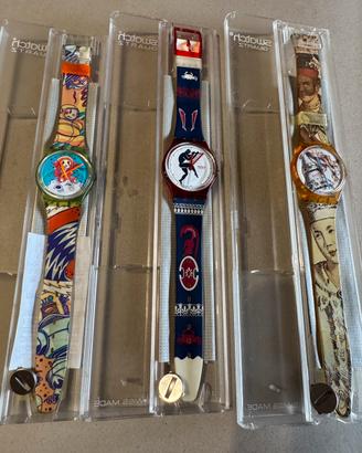 3 Swatch Vintage Anni '90