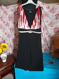 abito da cerimonia scollo V 