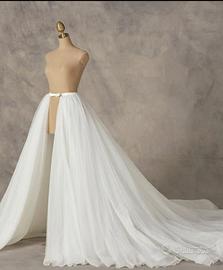 gonnellone in tulle con cintura