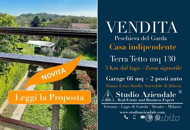 Casa Terra-Tetto + giardino+garage doppio