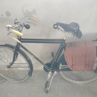 Bici Uomo Classica Sella Brooks bi-ammortizzata