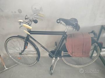 Bici Uomo Classica Sella Brooks bi-ammortizzata