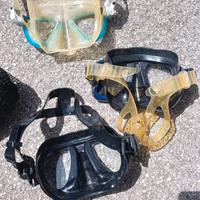 maschere sub da immersione cressi