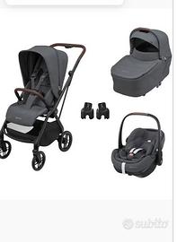 Maxi Cosi Trio: navicella, passeggino+seggiolino