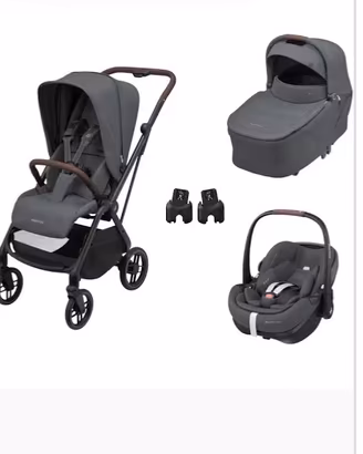 Maxi Cosi Trio: navicella, passeggino+seggiolino
