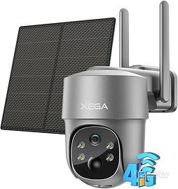 Videocamera IP66  DA ESTERNO CON SIM 4G XEGA