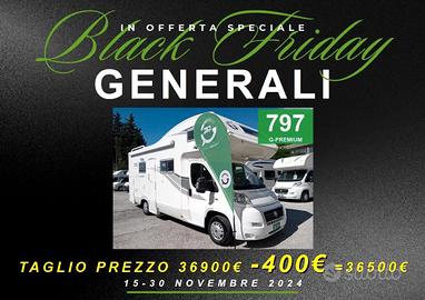 BLACK FRIDAY CAMPER CI DUCATO MANSARDATO 7 POSTI D