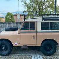 Land Rover series tetto, portapacchi