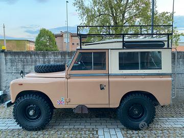 Land Rover series tetto, portapacchi