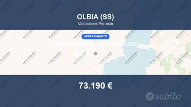 Immobile in asta di 49 m² a Olbia