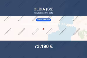 Immobile in asta di 49 m² a Olbia