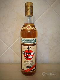 Havana Club Anejo Oro bottiglia da collezione 