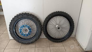 COPPIA RUOTE SHERCO USATE