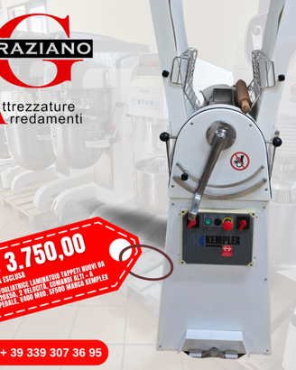 SFOGLIATRICE mod. SF500 KEMPLEX tappeti 120x50