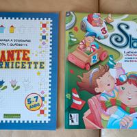 Preparazione per la scuola due libri - quaderni