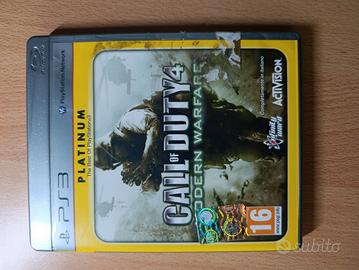 CALL OF DUTY 4 MODERN WARFARE PS3