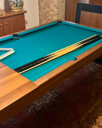 Tavolo da pranzo con biliardo
