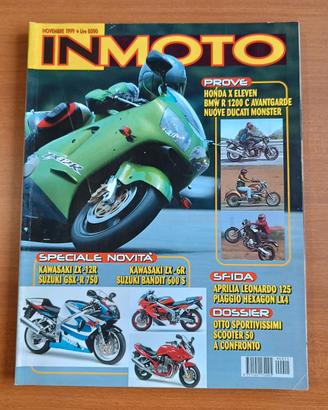 Rivista In Moto 1999 Kawasaki ZX-12R Suzuki GSX-R 