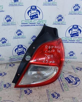 RENAULT CLIO 2011 FANALE POSTERIORE DX