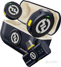 Hollyland Lark M2 Microfono Lavalier Wireless 2TX