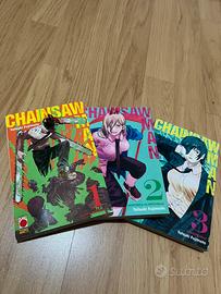 Manga Chainsaw Man vol 1 2 3