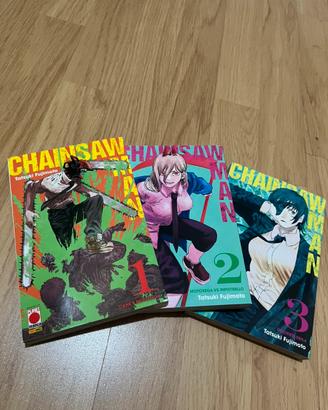 Manga Chainsaw Man vol 1 2 3