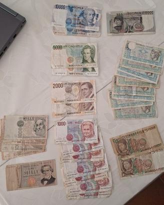 Collezione Banconote LIRE italiane