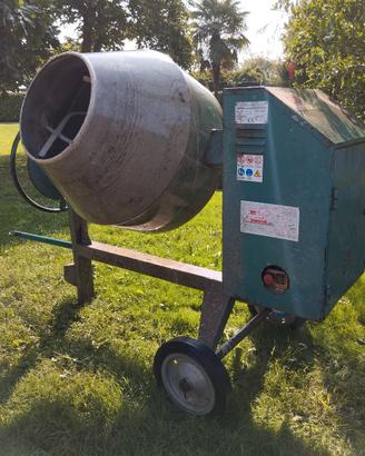 Betoniera omp scd 350 silenziata monofase usata
