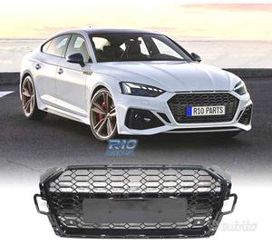 GRIGLIA PER AUDI A5 20- LOOK RS5 NERO LUCIDO
