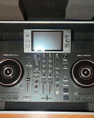 Denon DJ SC Live 2 + Flightcase MAGMA