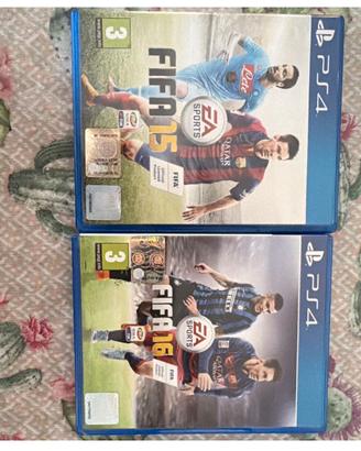 EA Sports FIFA 15 + FIFA 16  ps4