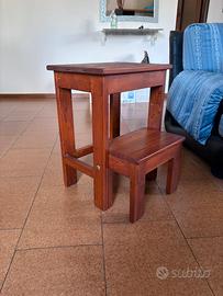 Sgabello in legno