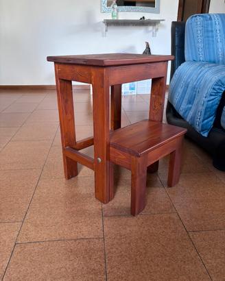 Sgabello in legno