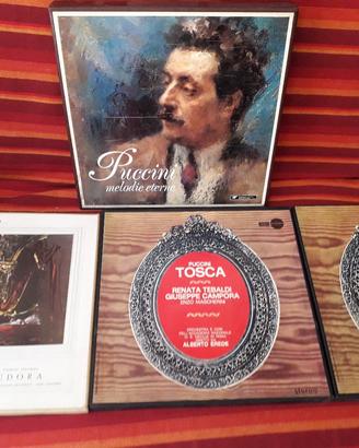 Album LP opere liriche famose