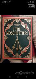 libro antico , I tre moschettieri 