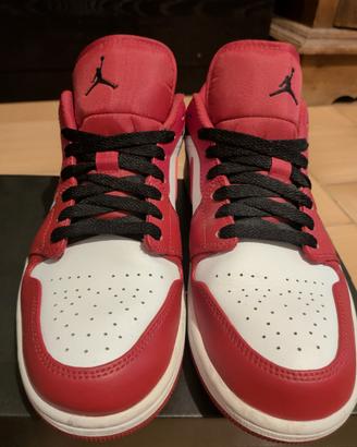 Nike Air Jordan 1 Low Gym Red/Black  taglia 42.5eu