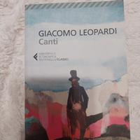 CANTI DI GIACOMO LEOPARDI