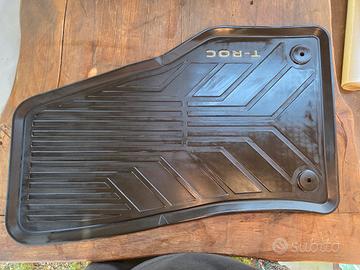 Tappetini in  gomma originali  T-ROC dal 2018