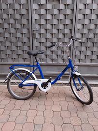 Bici pieghevole Esperia Genny 20" blu